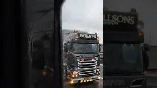 Scania V8 Showtrucking in Germany Hardstyle Edition #truckergott1 #scaniav8