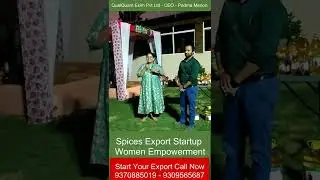 Spices Export Business Maharashtra By Women Entrepreneur | Spices Export Training | Spices Packaging