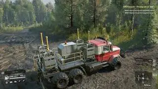 Snowrunner,Quarry(Georesearch-Triangulation)Search And Scan the triangulation point,Part,1/4K Gaming
