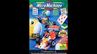 Micro Machines. SEGA Genesis. Walkthrough