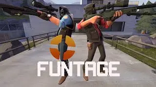Team Fortress 2 Funtage| ALIEN SNIPER, IT JOKES, RAGE AND BREAKING POINT!