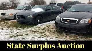 Government Auction Inspection Day - Ford Crown Victoria and Chevy Caprice PPV