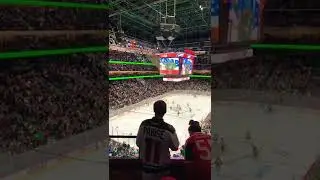 Minnesota Wild goal horn and faceoff.