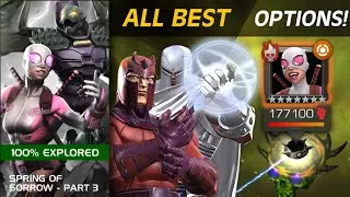 How to EASILY defeat Gwenpool (All Objectives) Spring of Sorrow! - Marvel Contest of Champions