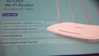 tp link archer c60 | tp link archer c60 ac1350 wireless dual band router unboxing and review