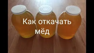 🐝🐝🐝 Откачка мëда 2022. Как распечатать рамки с мёдом. 