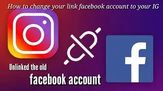 Change Instagram account from link facebook account