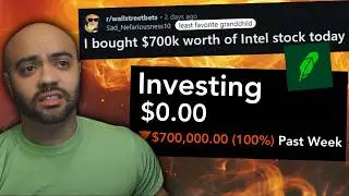 Redditor Wasted $700K Inheritance On Intel Stock!