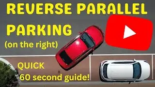 How to Reverse Parallel Park | in Less Than a Minute!