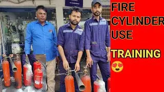 HOW TO USEB FIRE EXTINGUISHER ! FIRE SAFETY TRAINING ! how to use fire