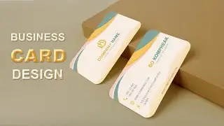 Name Card Design | Adobe Photoshop | Bo Kompheak