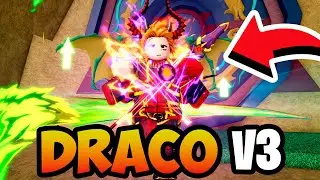 ⏳ PEGUE RÁPIDO! RAÇA DRACO V1, V2 E V3 FÁCIL BLOX FRUITS (PARECE HACK) 🐲