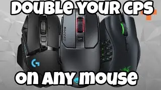 How to double click on any mouse (double your cps)