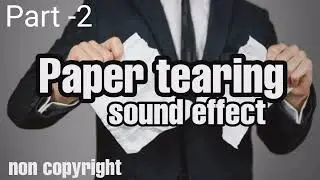 paper tearing sound effect | Part 2 | no copyright | freeuse | sound effects @SrivastavRajat