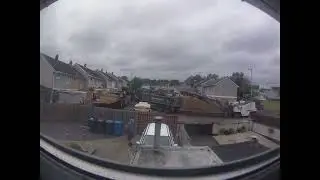 Mowing the road