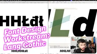 Lang Gothic workstream: building Central European characters