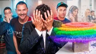 GLITTERBOMBING a Scam Call Center w/ Mark Rober