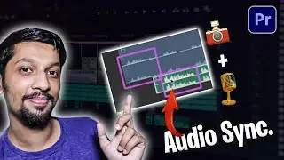 Synchronizing Audio from Mic and Camera | Audio Sync in Premiere pro basic tutorial in Urdu/Hindi
