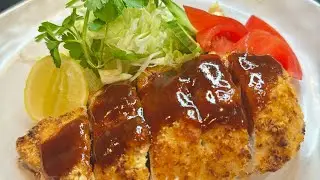 Japanese Chef reveals how to make JUICY Katsu Chicken in an Airfryer