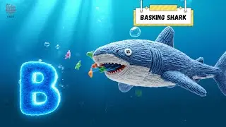 A to Z Sea Animals Song | Ocean Alphabet Learning for Kids | UZR Kids #abcd #kids