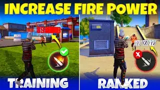 200% WORKING ✓ HOW TO INCREASE FIRE POWER IN FREE FIRE 🔥| FREE FIRE FIRE POWER KAISE BADHAYE