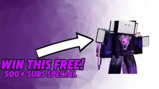 Do You Want To Win A Free Upgraded Titan Cinemaman (Godly) ? 🎁 {Roblox}