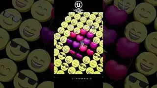 Unreal engine 5.4 - Motion graphic experiments