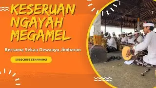 Keseruan Ngayah Megamel Di Pura Batur & Pura Besakih | NYOMAN MONOT (VLOG)
