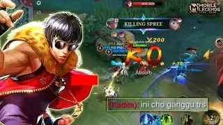 BOWO SANG PECINTA JANDA KEMBANG | CHOU BUILD TERSAKIT - TOP GLOBAL CHOU MLBB