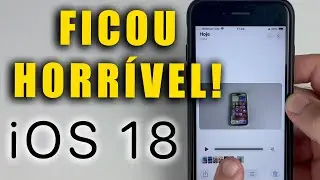 A pior novidade do iOS 18 | FICOU HORRÍVEL!
