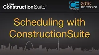 Scheduling with ConstructionSuite