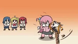 Bocchi spinning Silent Guitar