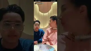 live tiktok sarwenda dan onyo lagi makan