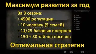 Medieval Dynasty - Гайд: Максимум развития за год - оптимальная стратегия поселения +save (устарело)