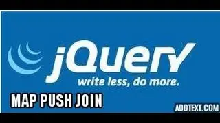 Part 19 Jquery Tutorials map push join method