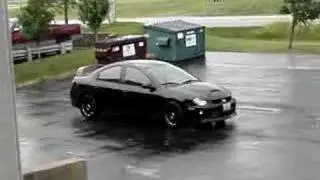 SRT-4 Sliding on a Rainy Day