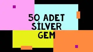 KNİGHT ONLİNE 50 ADET SİLVER GEM KIRDIRMA