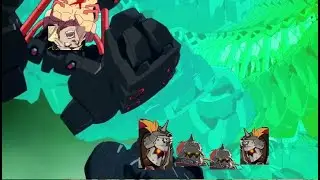 A rudimentary fighting game mechanic.