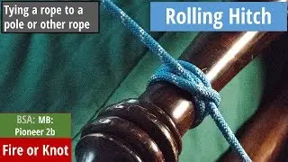 Knot Instruction - Rolling Hitch
