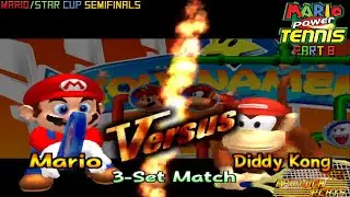 Mario Power Tennis Part 08 - Mario/Star Cup Semifinals (Gamecube) | EpicLuca Plays S06E610