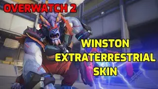 Winston Extraterrestrial Skin (Battle Pass Season 4) Overwatch 2 Legendary Skin