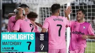 Highlights FC Cartagena vs SD Eibar (1-2)