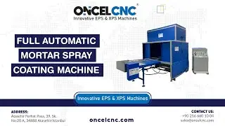 FULL AUTOMATIC MORTAR SPRAY COATING MACHINE