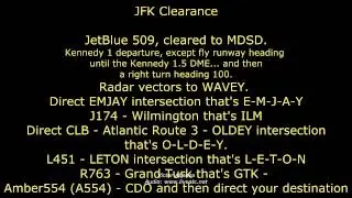 [REAL ATC] New York - JFK KJFK (Clearance Delivery)