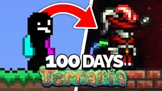 I Spent 100 Days in the Thorium Mod on Terraria... Here's What Happened...