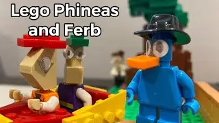 Custom Lego Phineas and Ferb Lego Set!