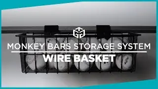 Wire Basket For The Monkey Bars Storage System