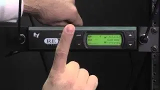 Clearscan process for RE2 wireless microphone