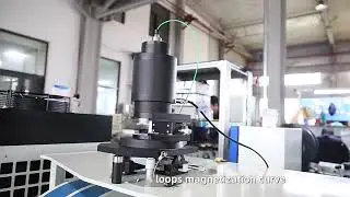 VSM Vibrating Sample Magnetometer M-H Curve Hysteresis Graph Test System