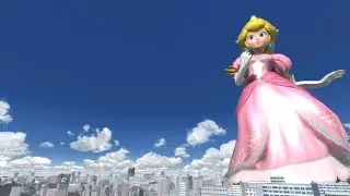 🩷Super Smash Bros Ultimate Giantess Princess Peach Giantess Princess Daisy Giantess Rosalina🩷